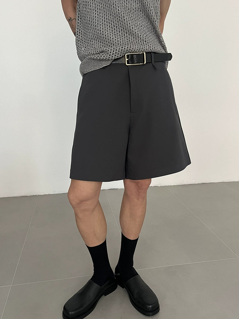 COLN Versatile Loose Suit Shorts