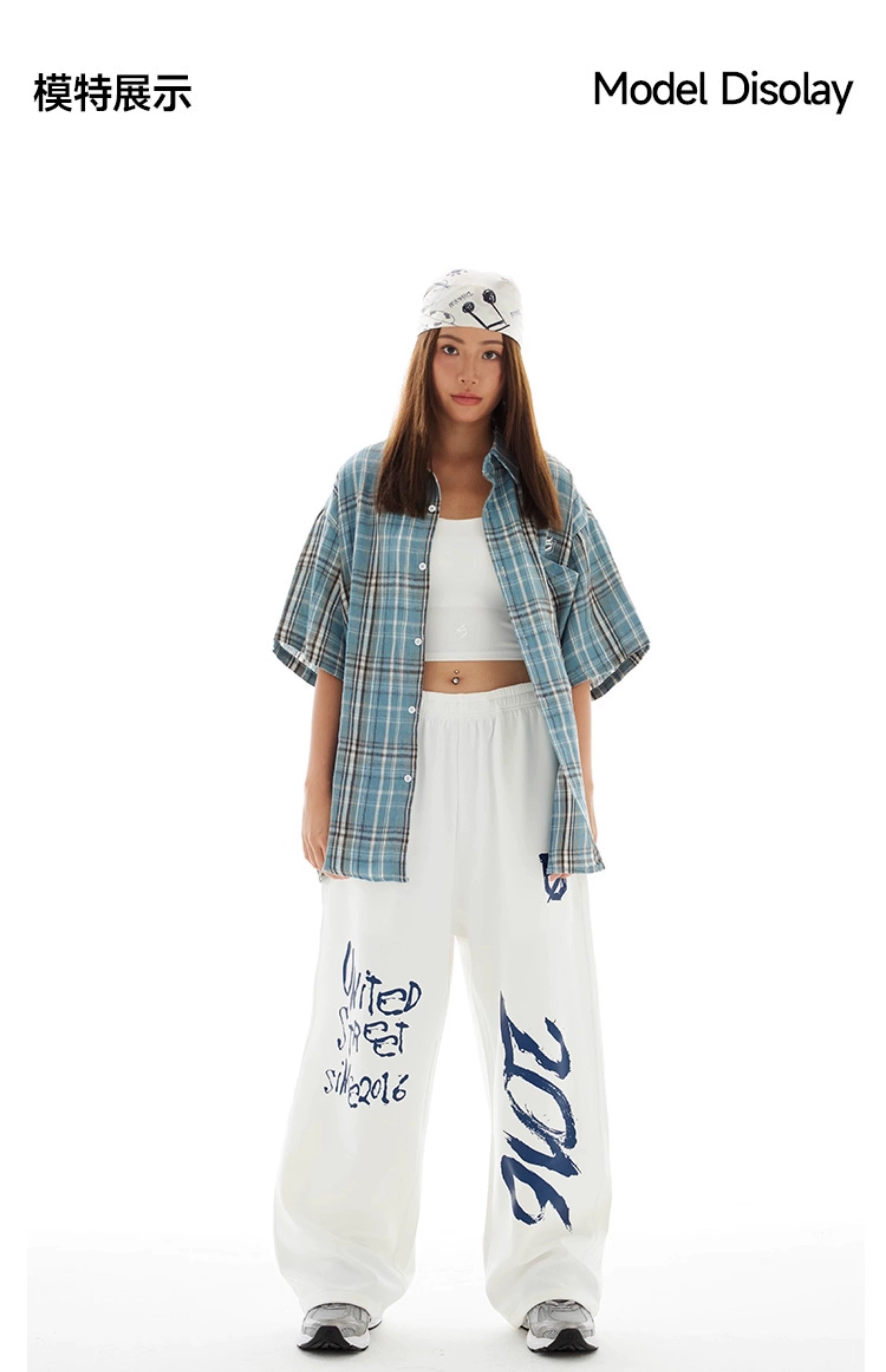 US Loose Checked Shirt