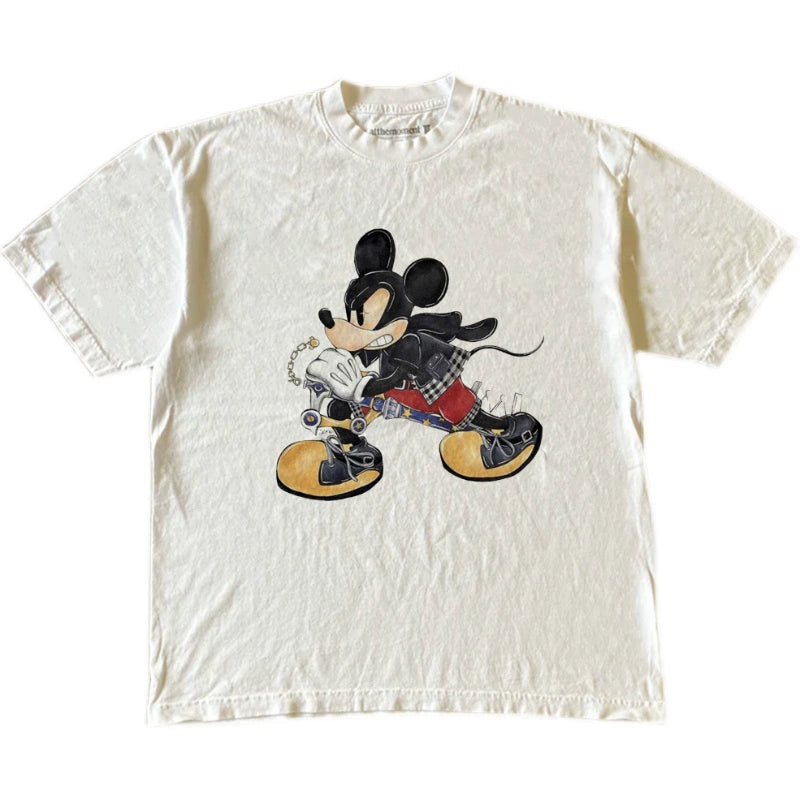 Wang Youbing Studio! Mickie 220g 100% Cotton Tee