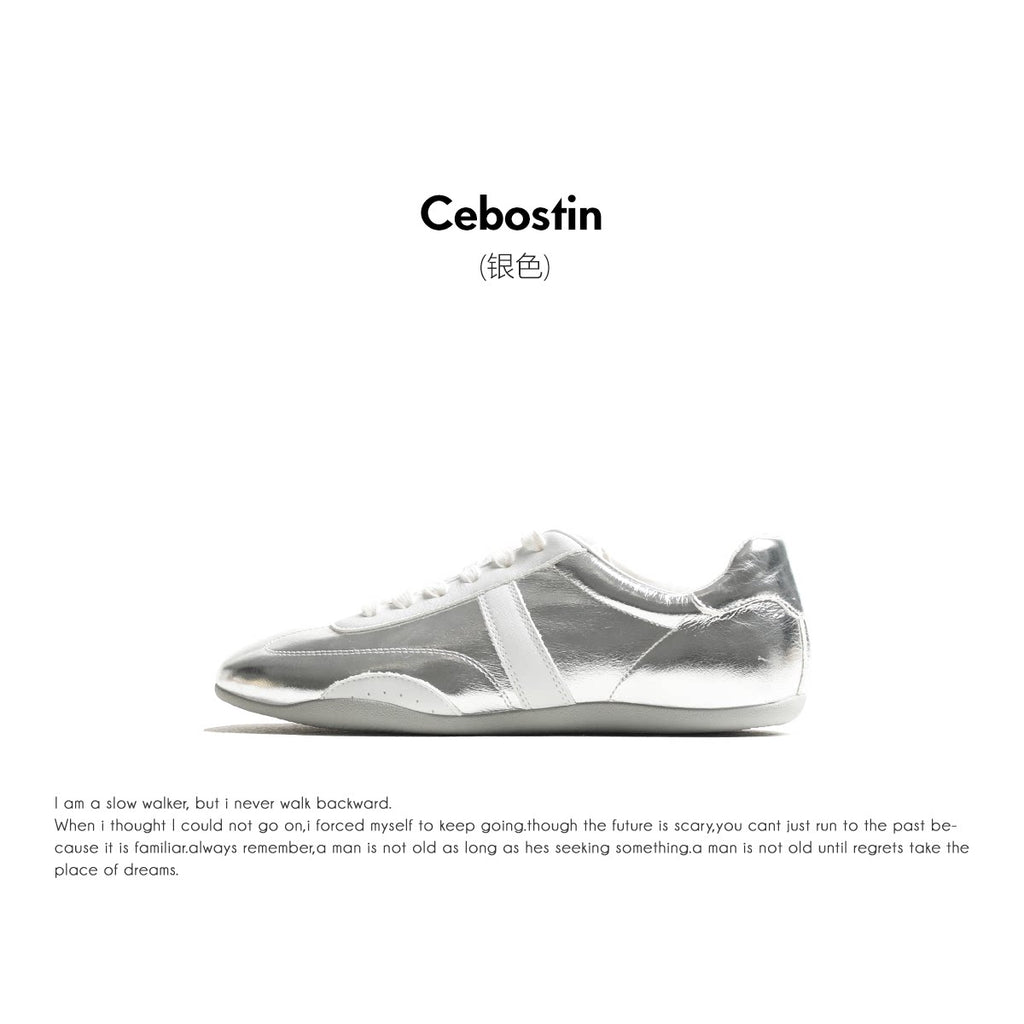 Cebostin Retro Inner Heightening Casual Shoes
