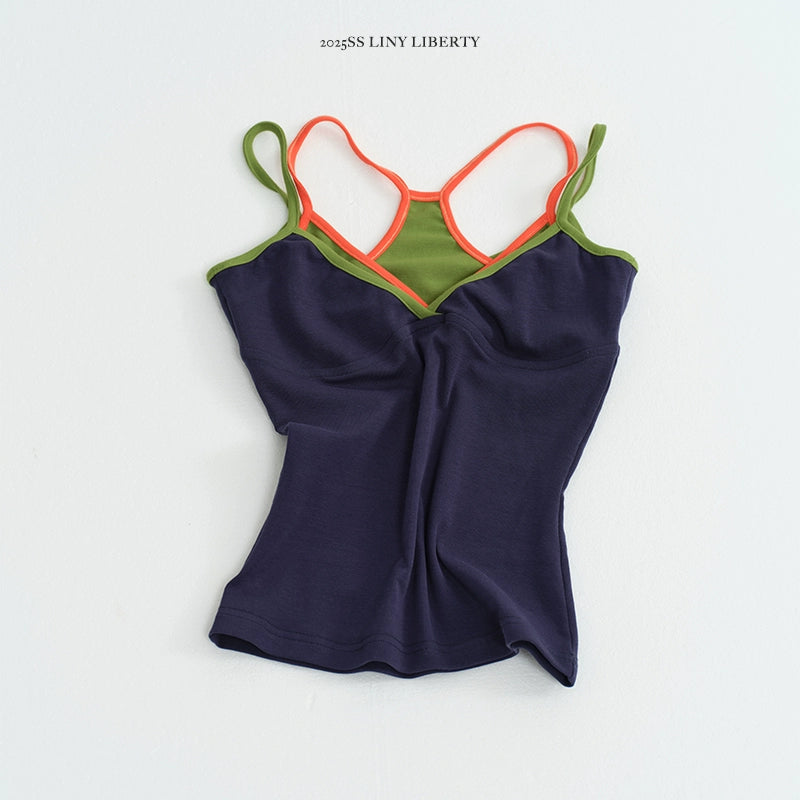 LINY LIBERTY Fake Two Piece Slim Sling