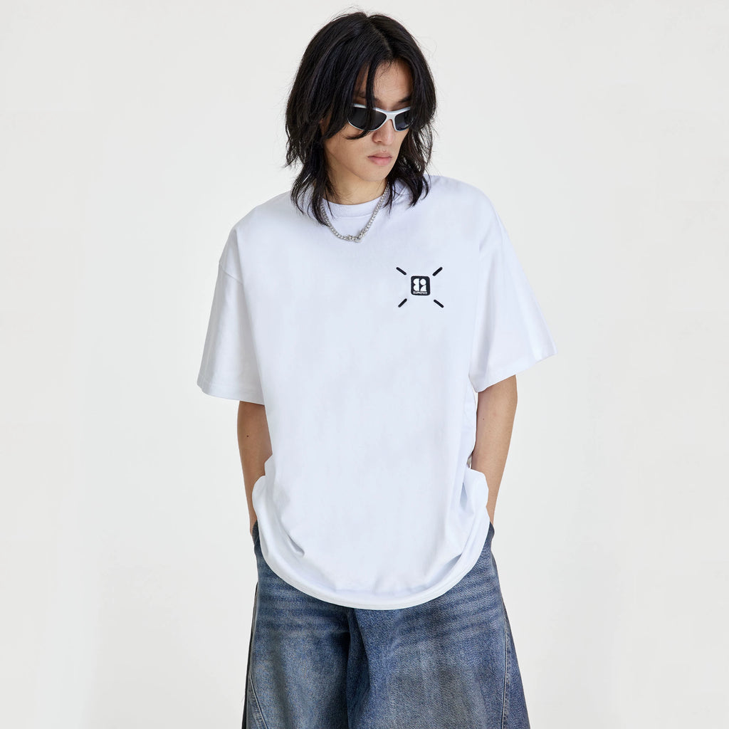 (NMK) X LOGO Heavy Cotton Loose Tee