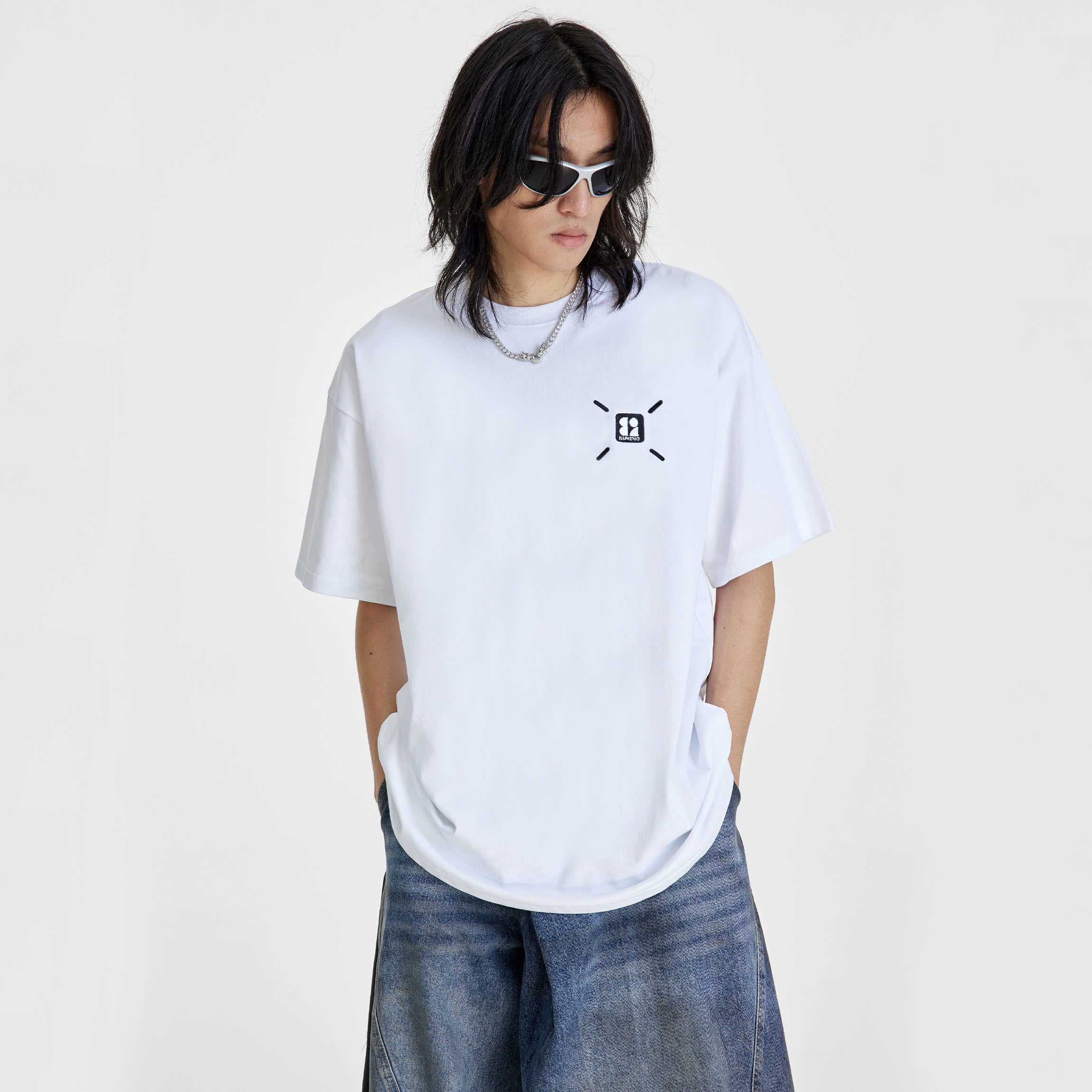 (NMK) X LOGO Heavy Cotton Loose Tee