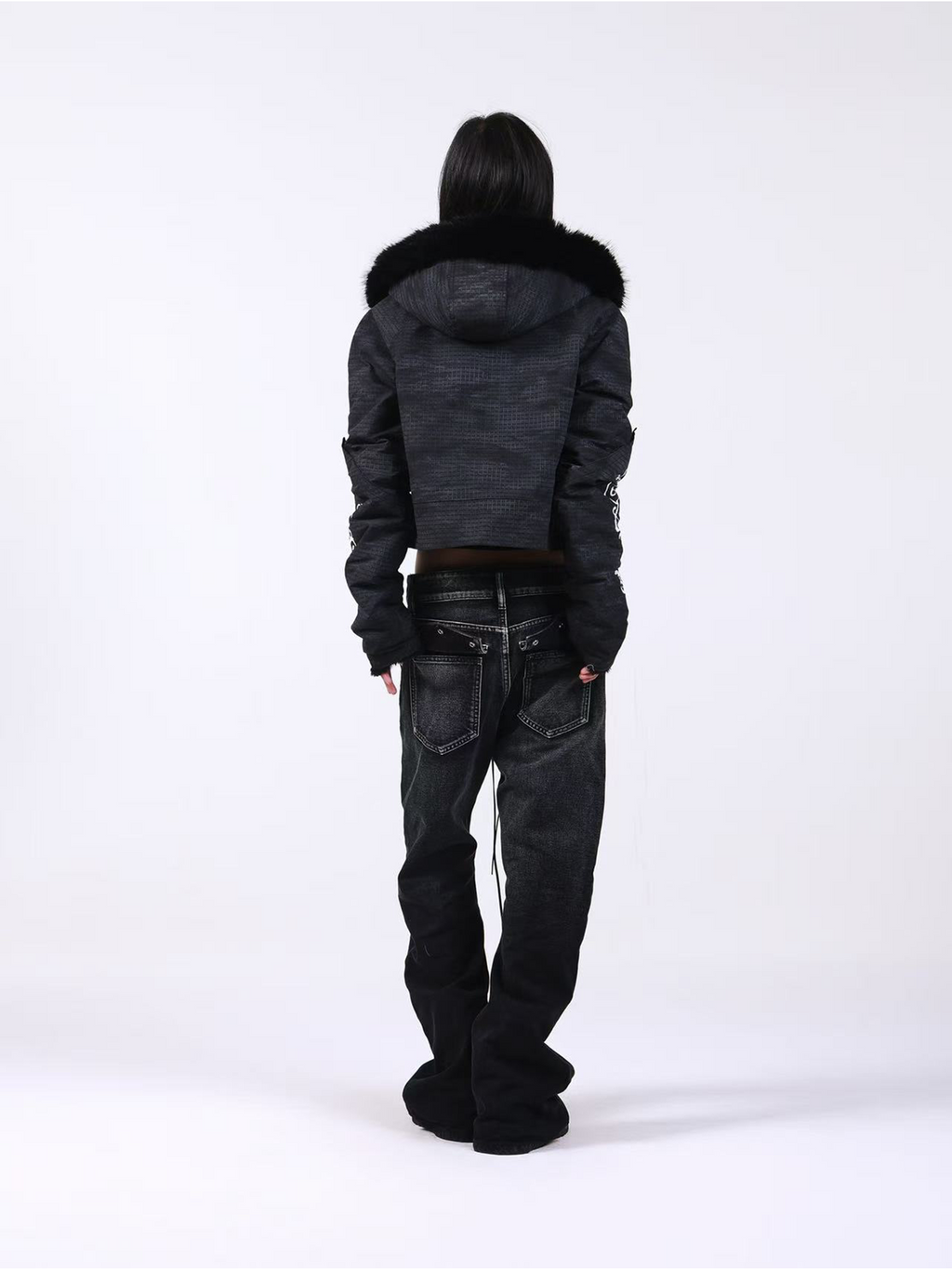 DETW Drawstring Stacking Jeans