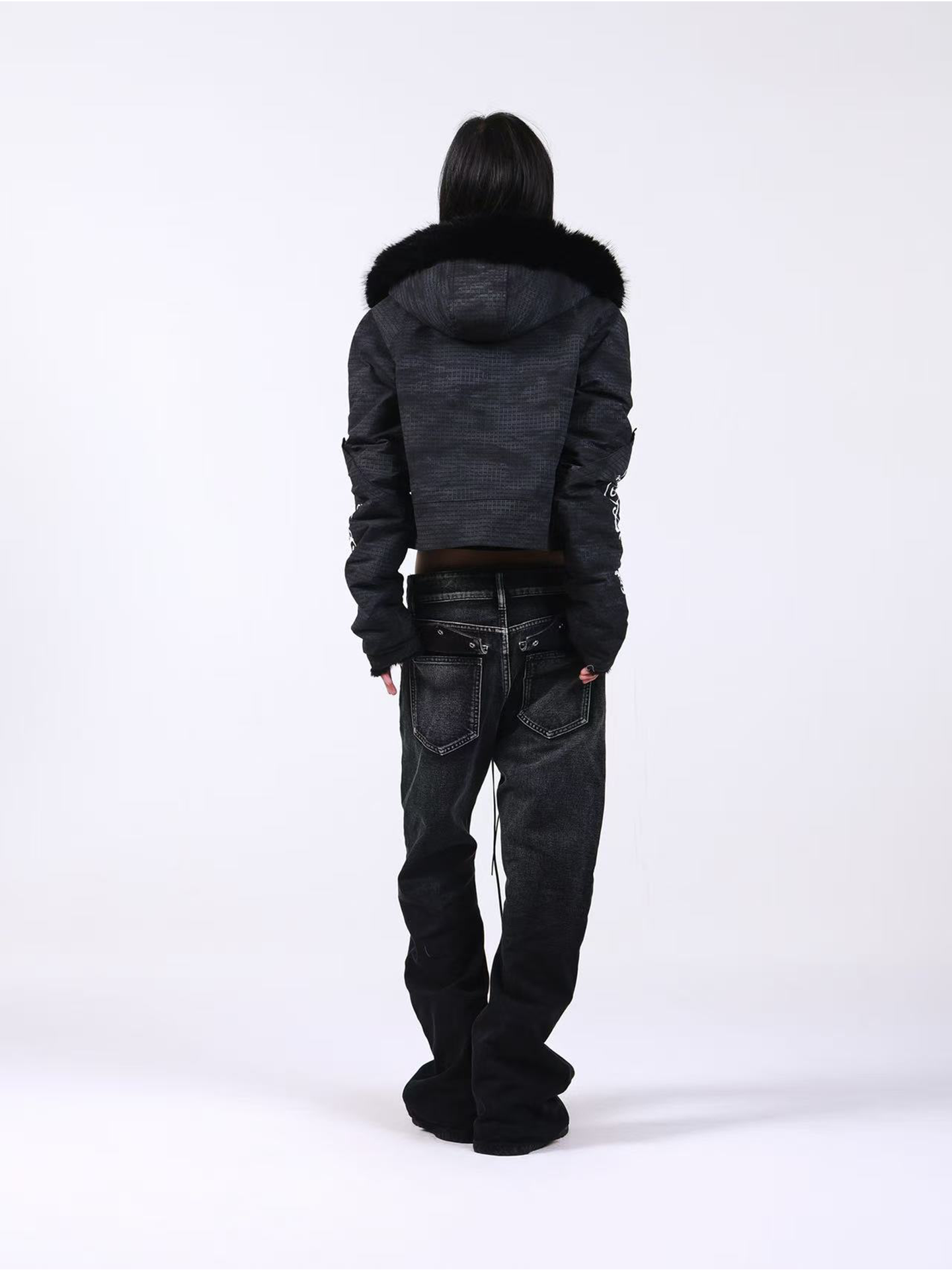 DETW Drawstring Stacking Jeans