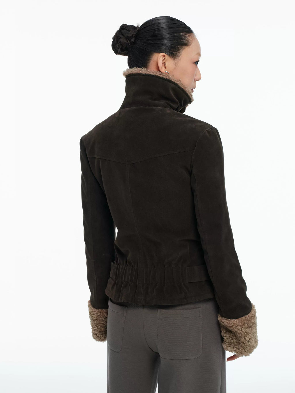 LINY LIBERTY Vintage Thickened Short Jacket