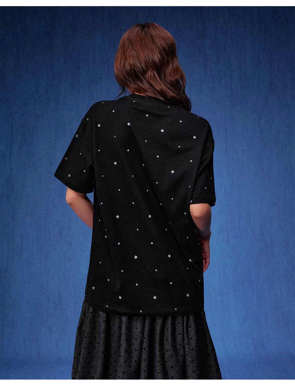 MEDM Star Polka Dot Versatile Casual Tee