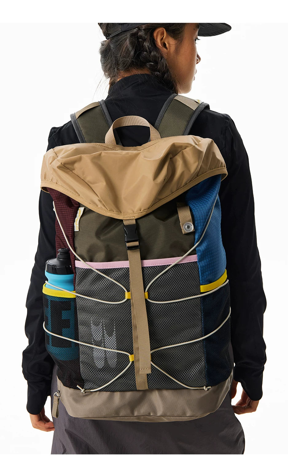 CryingCenter Multicolor Splicing Sports Shoulders