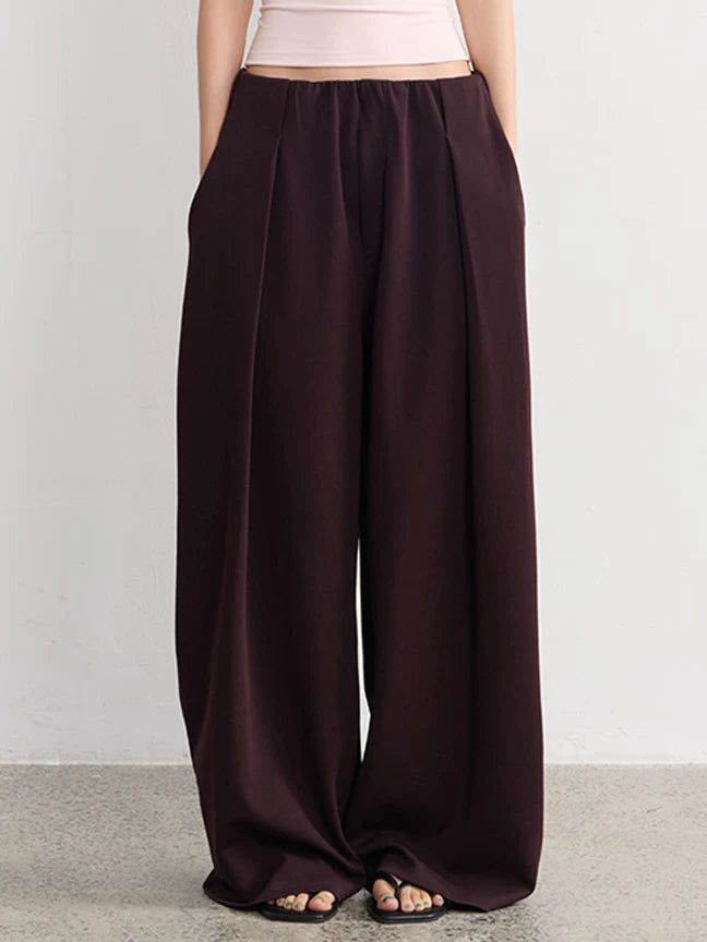 LINY LIBERTY High Waist Wide Leg Casual Versatile Sweatpants