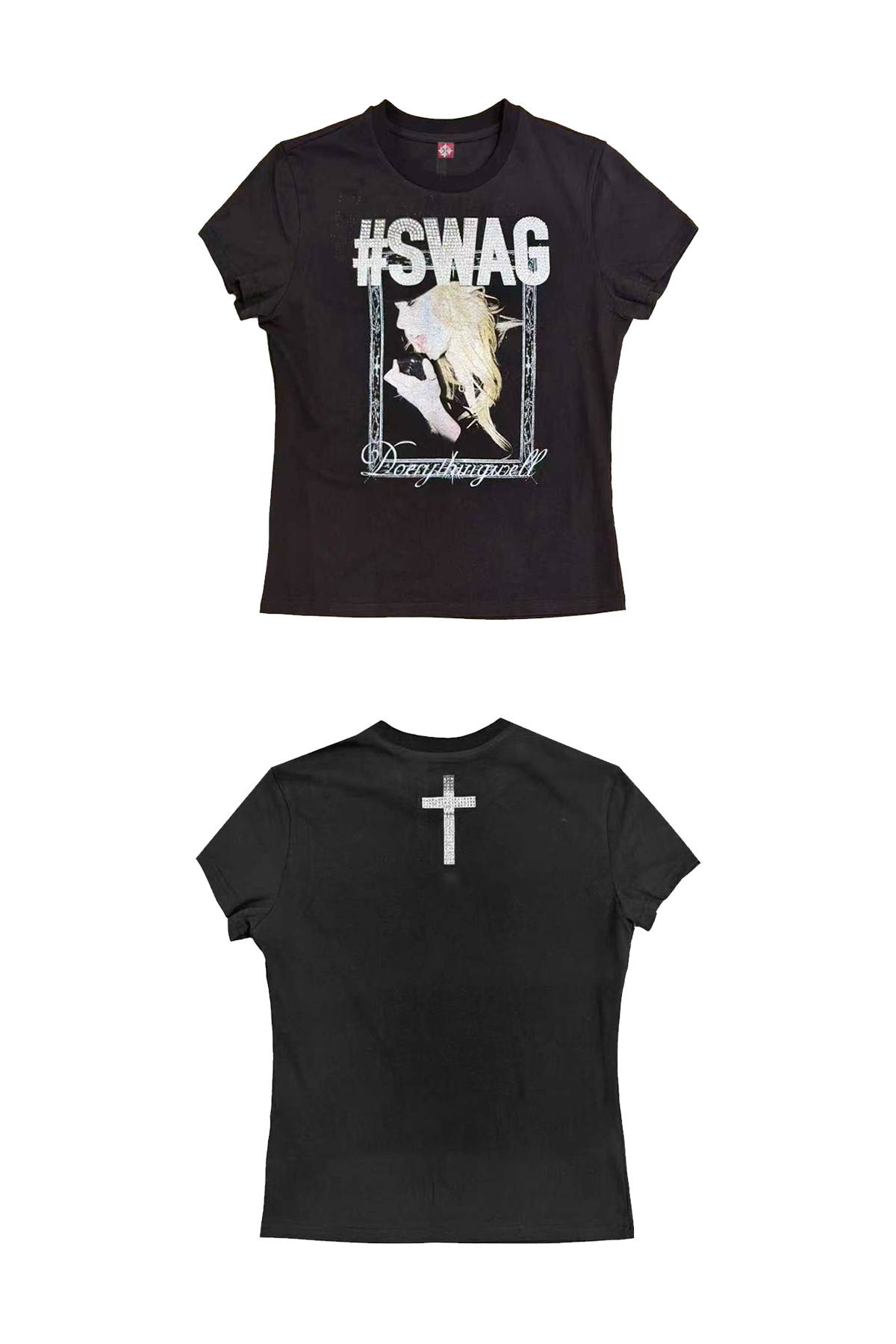 DETW Retro Hot Drill Front Shoulder Slim Tee
