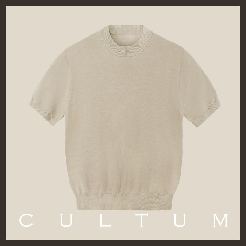 CULTUM Light Breathable Casual Knitwear Tee