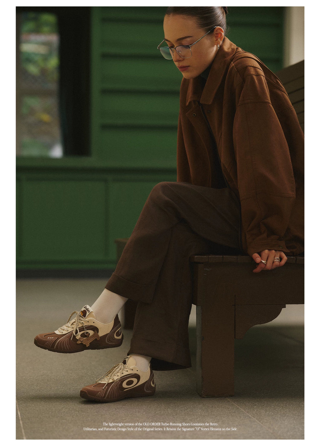 OLDORDER Retro Color Matching Casual Shoes