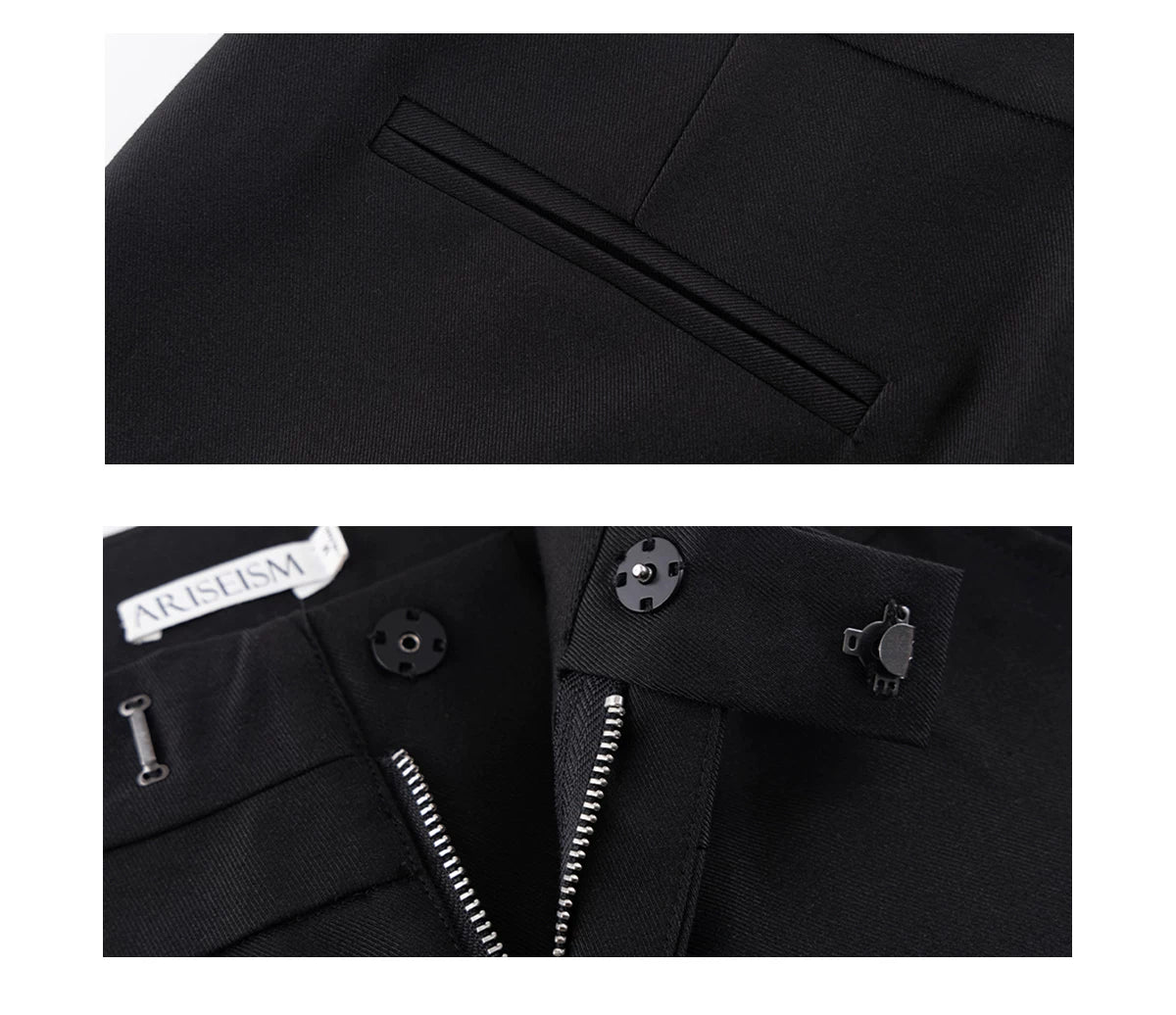 Ariseism Vintage Loose Versatile Suit Pants