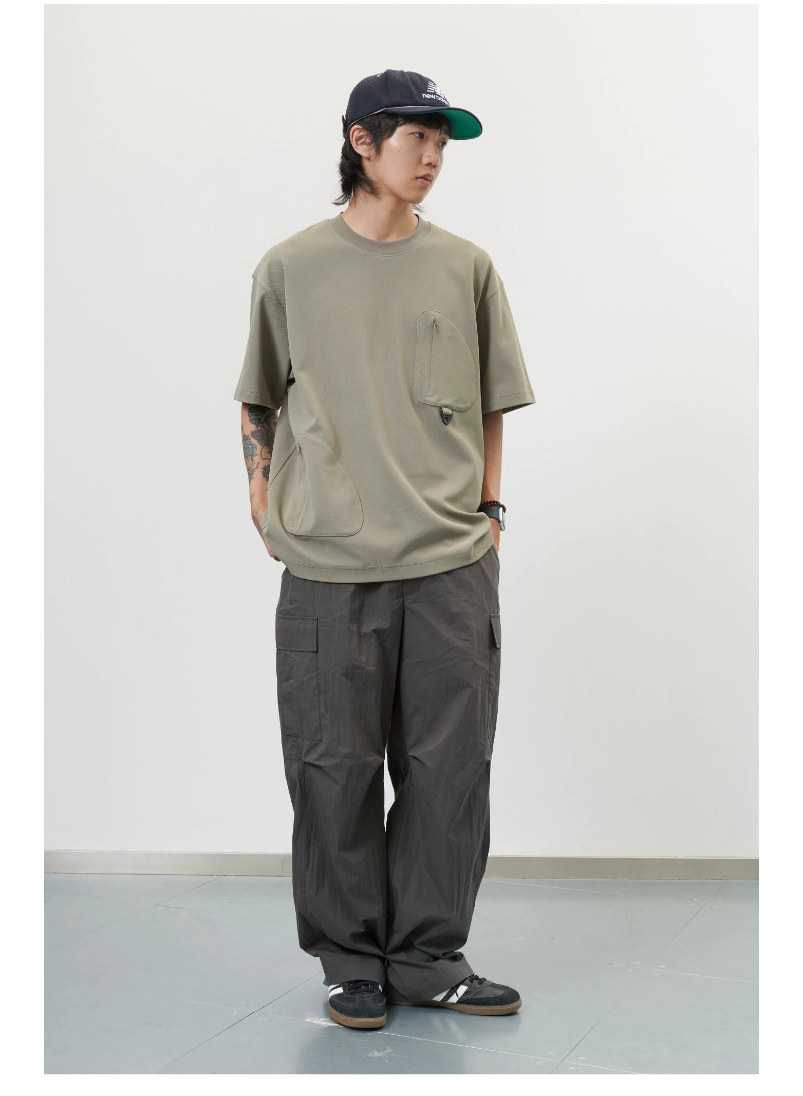 NUMBERSALT Vintage Casual Versatile Overalls
