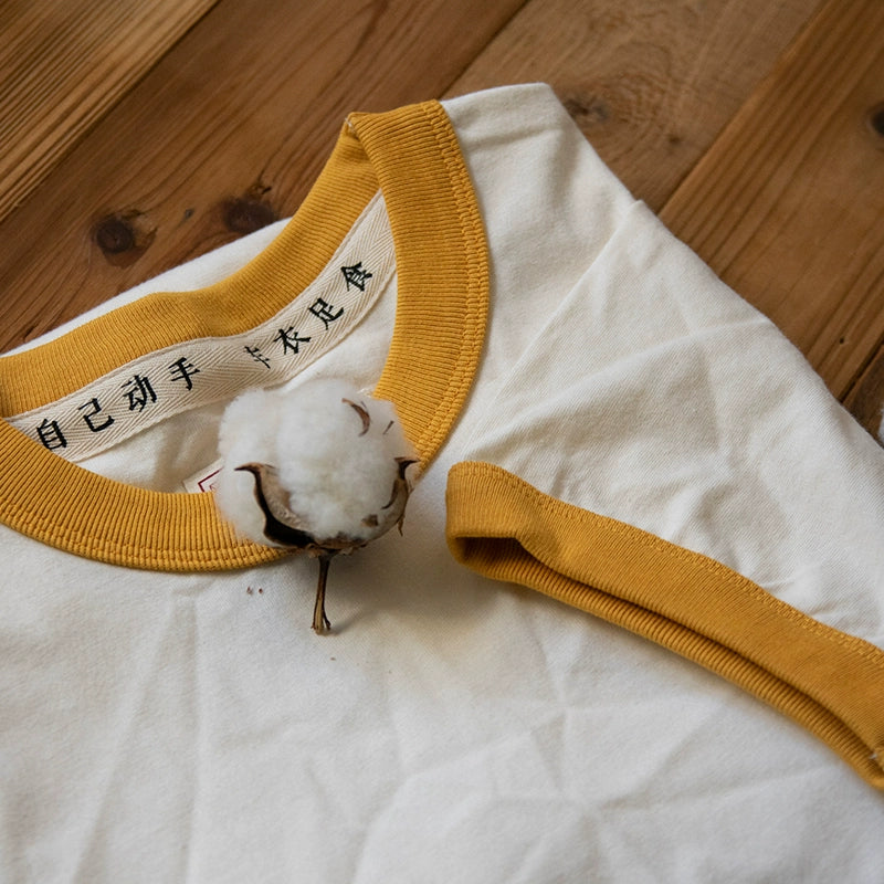 PrintAce Retro Cotton Threaded Loose Tee