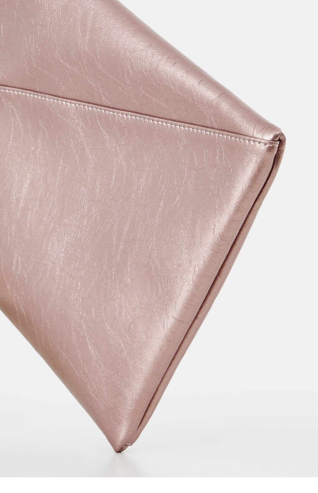 DirtySix Cow Split Leather trotro triangle vaporwave punk bag