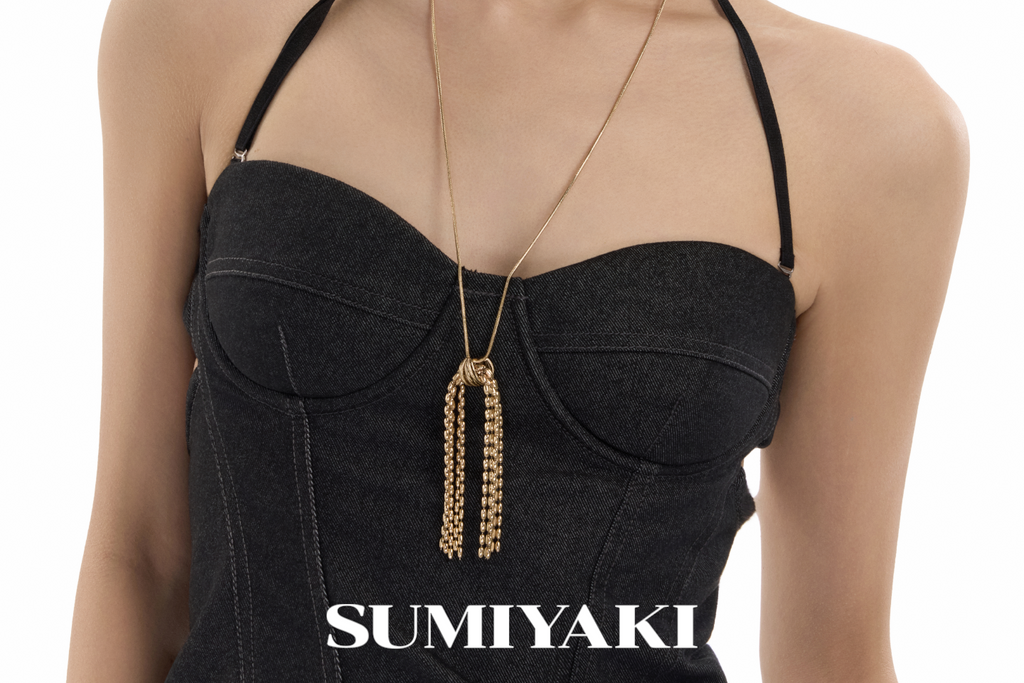 SUMIYAKI Multi-layer Chain Earrings
