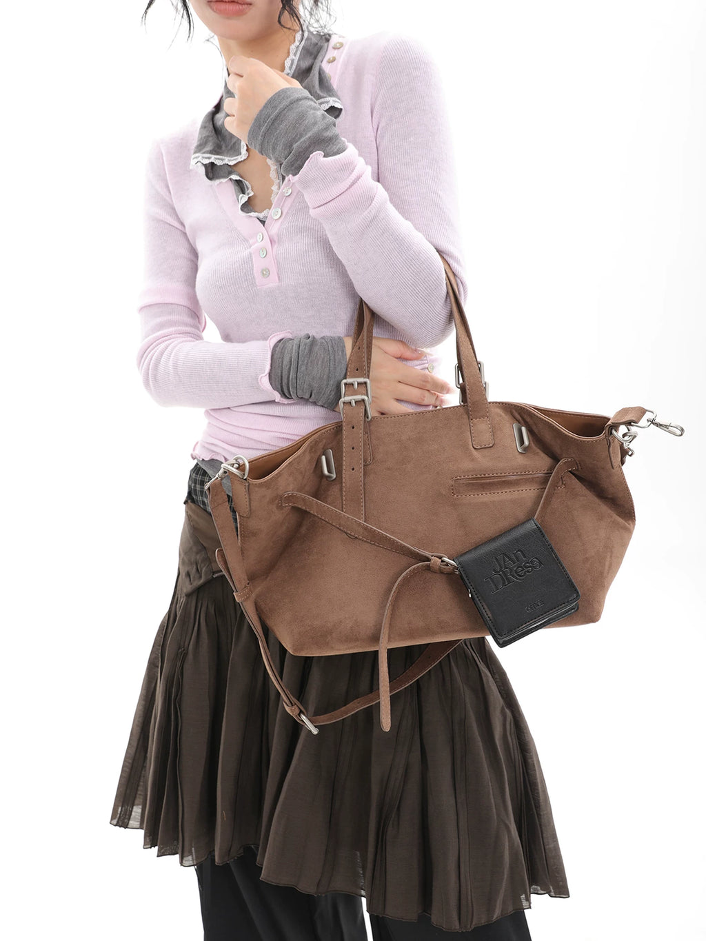 JANDRESS multi-form modern large-capacity tote bag