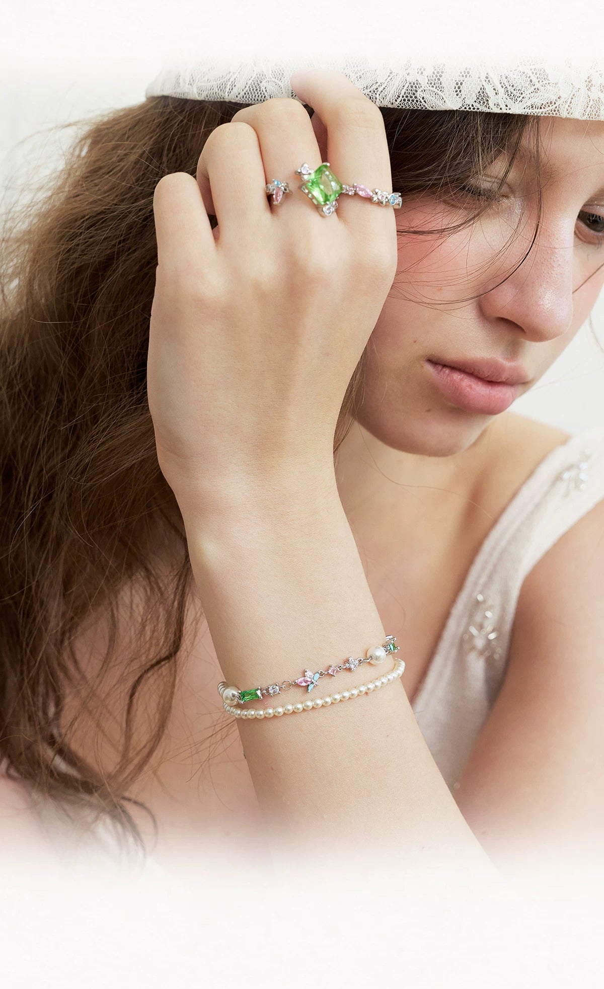 PP Fashion Stacking Opening Adjustable Ring