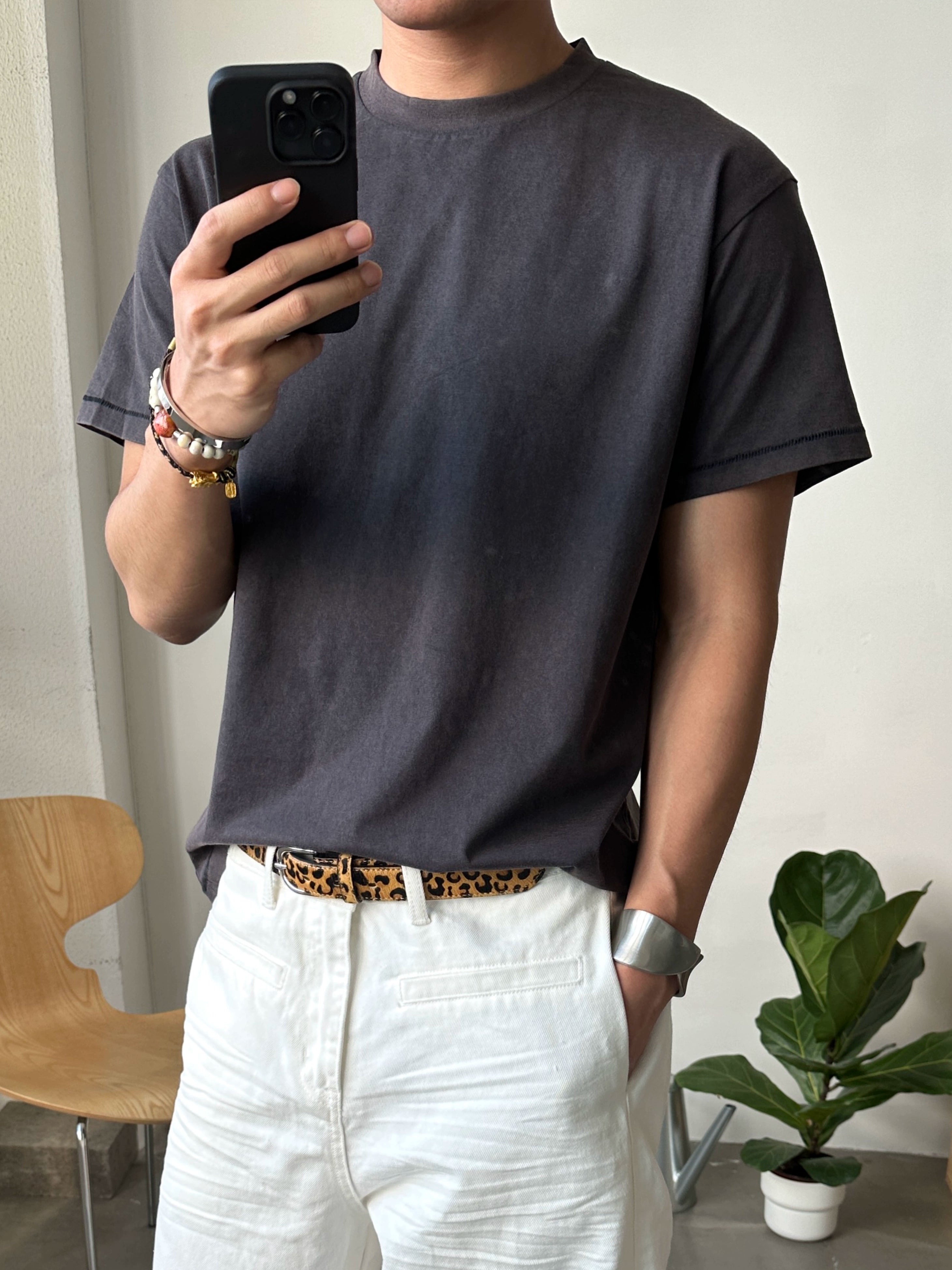 InsGale Cool Skin-friendly Anti-wrinkle Tee