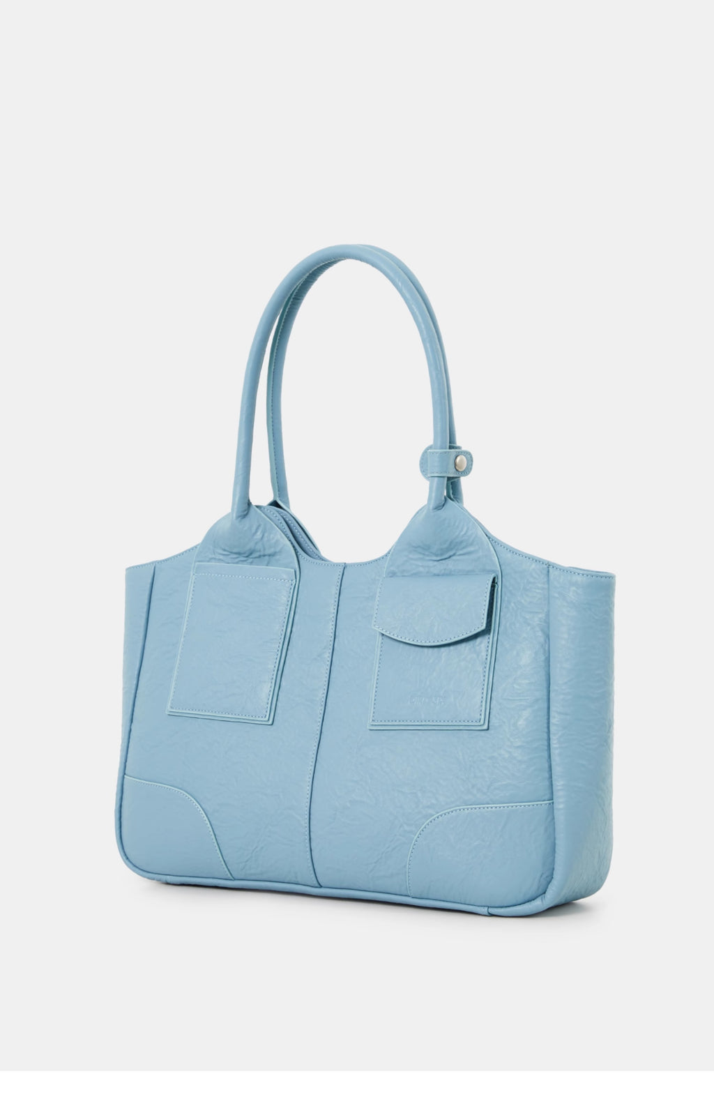 DirtySix Yuri Big Cow Split Leather Tote retro-patterned cowhide large-capacity Bag