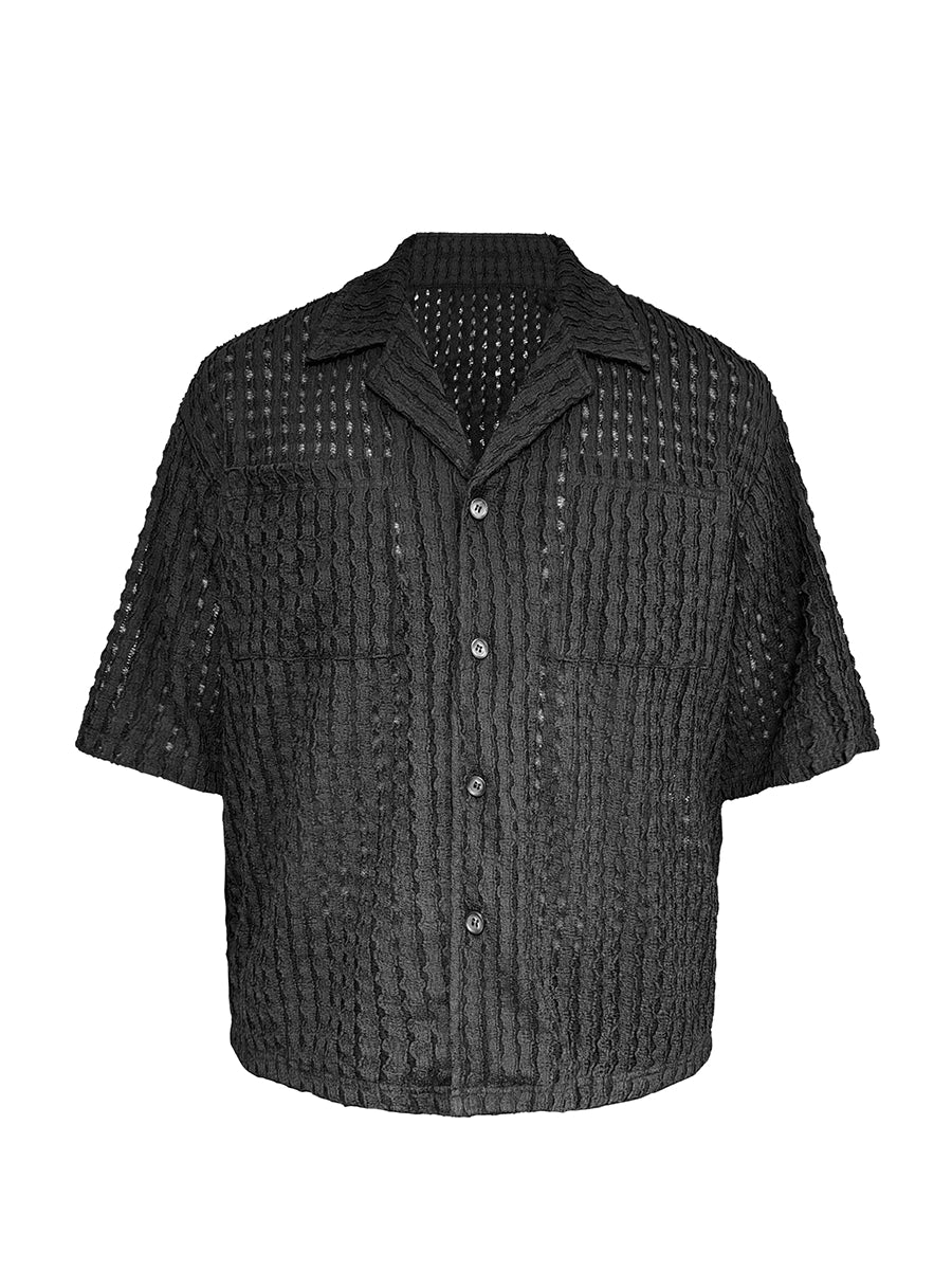 JCAESAR Cobweb Short Sleeve Shirt