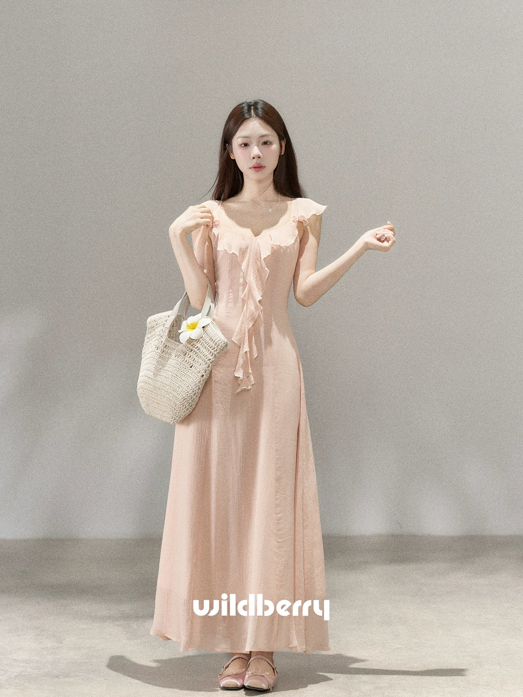 Wildberry Gentle Waist Temperament Dress
