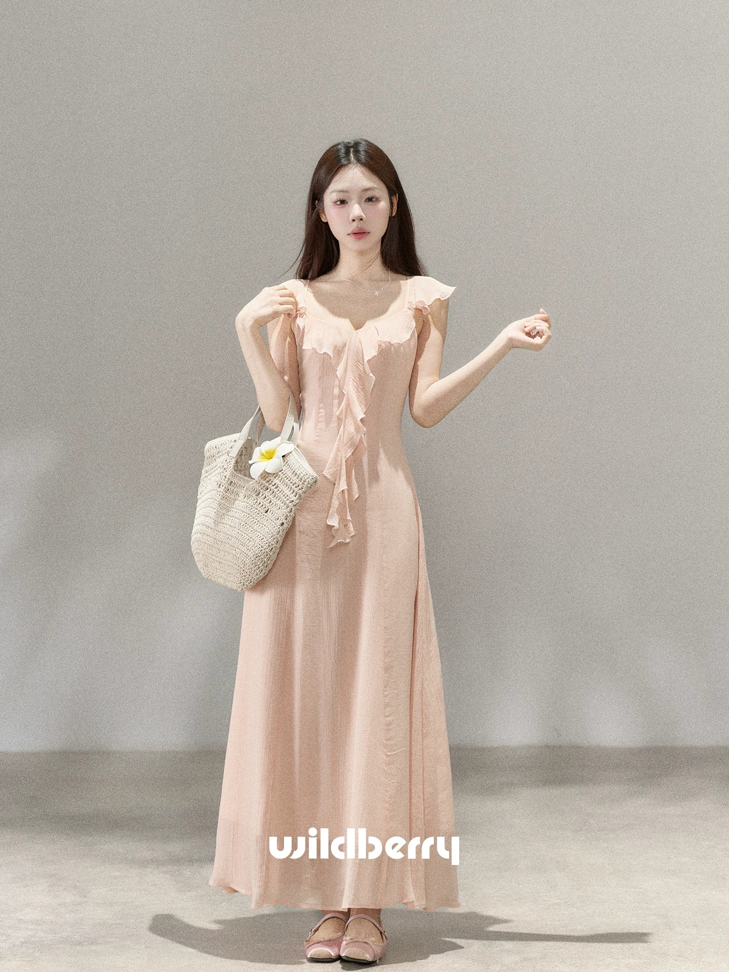 Wildberry Gentle Waist Temperament Dress