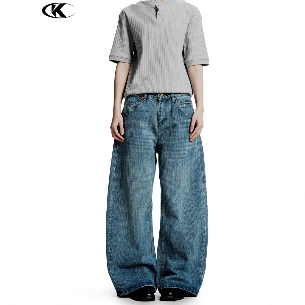 11KN Retro Embroidered Premium Jeans