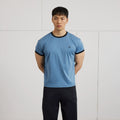 AFTERGLOW Vintage Contrast Casual TEE