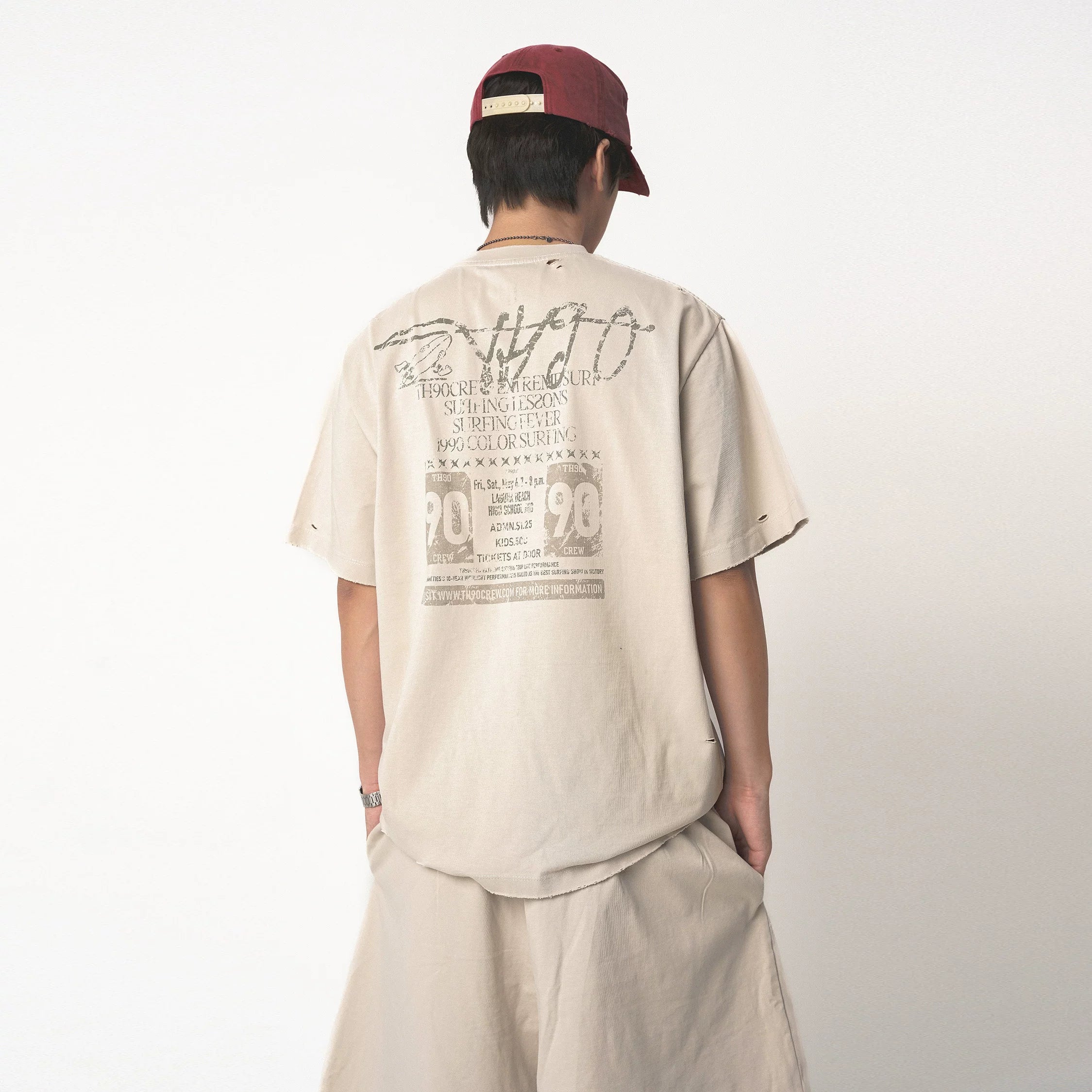 TH90 Simple Casual Versatile Tee