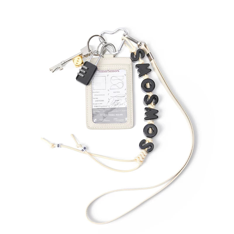SmoSmos Card Cover Bus Bag Pendant Key Badge