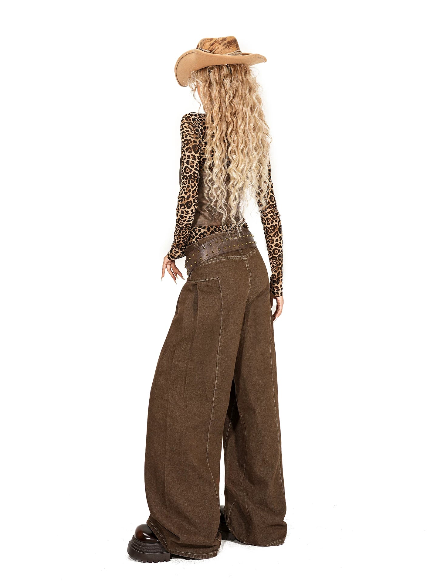 Arielink Vintage Low-Rise Spice Girl Straight Jeans
