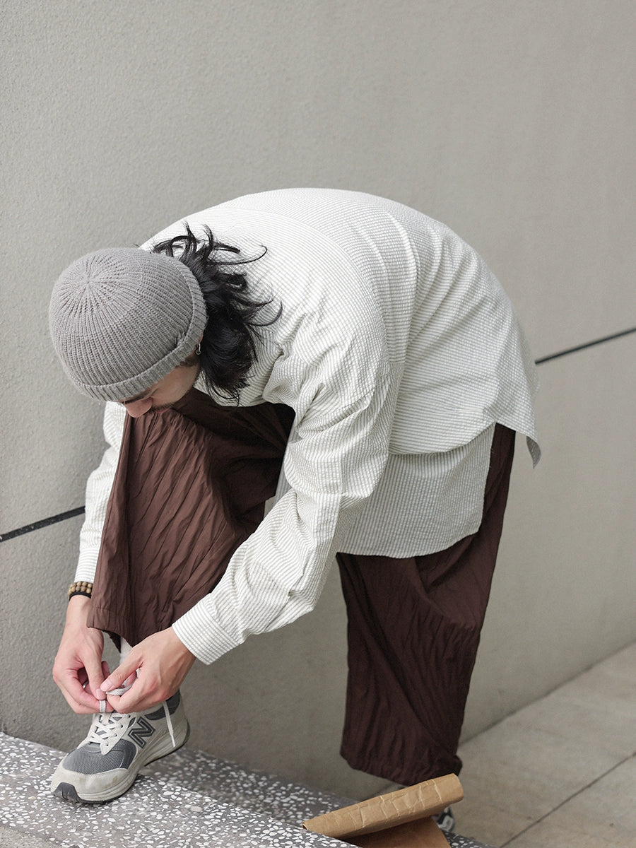 NOEARS Striped Medium and Long Sleeve Shirt