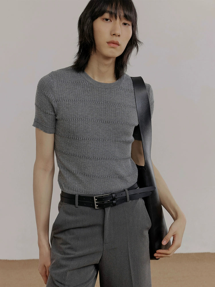COLN Versatile Knitted Tee