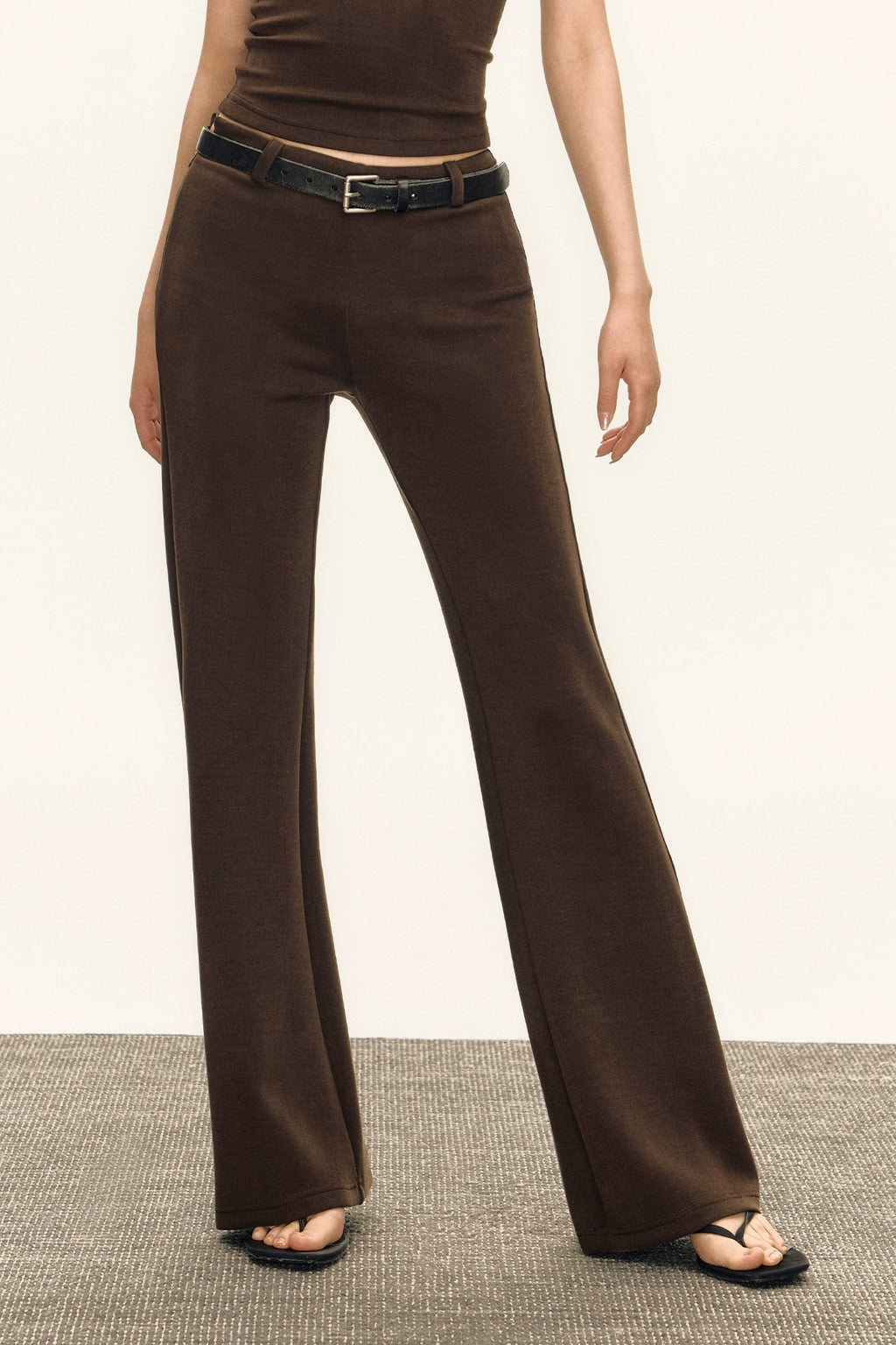 Ariseism Retro Micro-flared Slacks