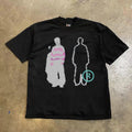 UPUPXIA Simple Printing Casual Tee