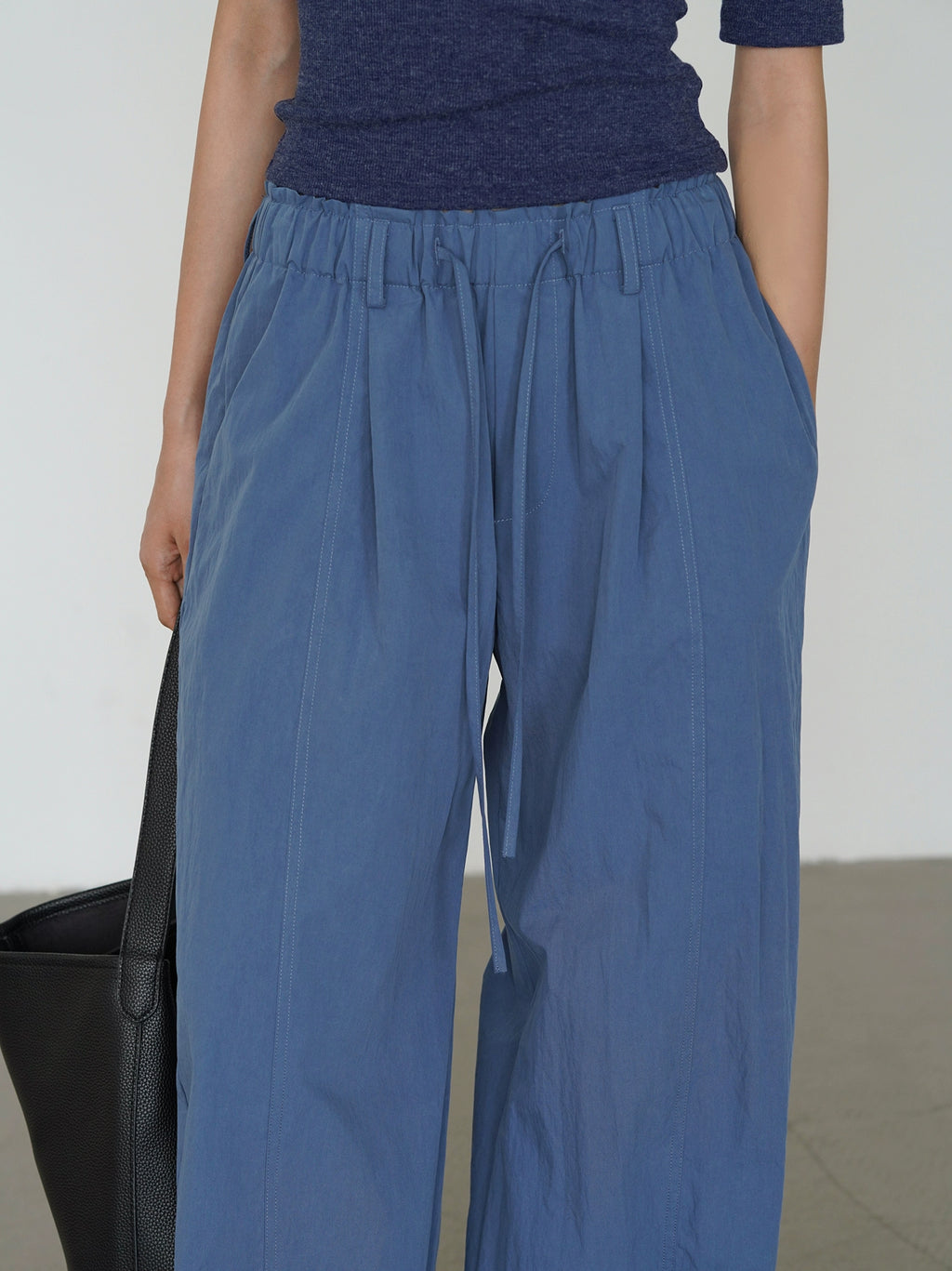 EIGHTHMONTH Drape and Thin Versatile Floor-mopping Casual Pants