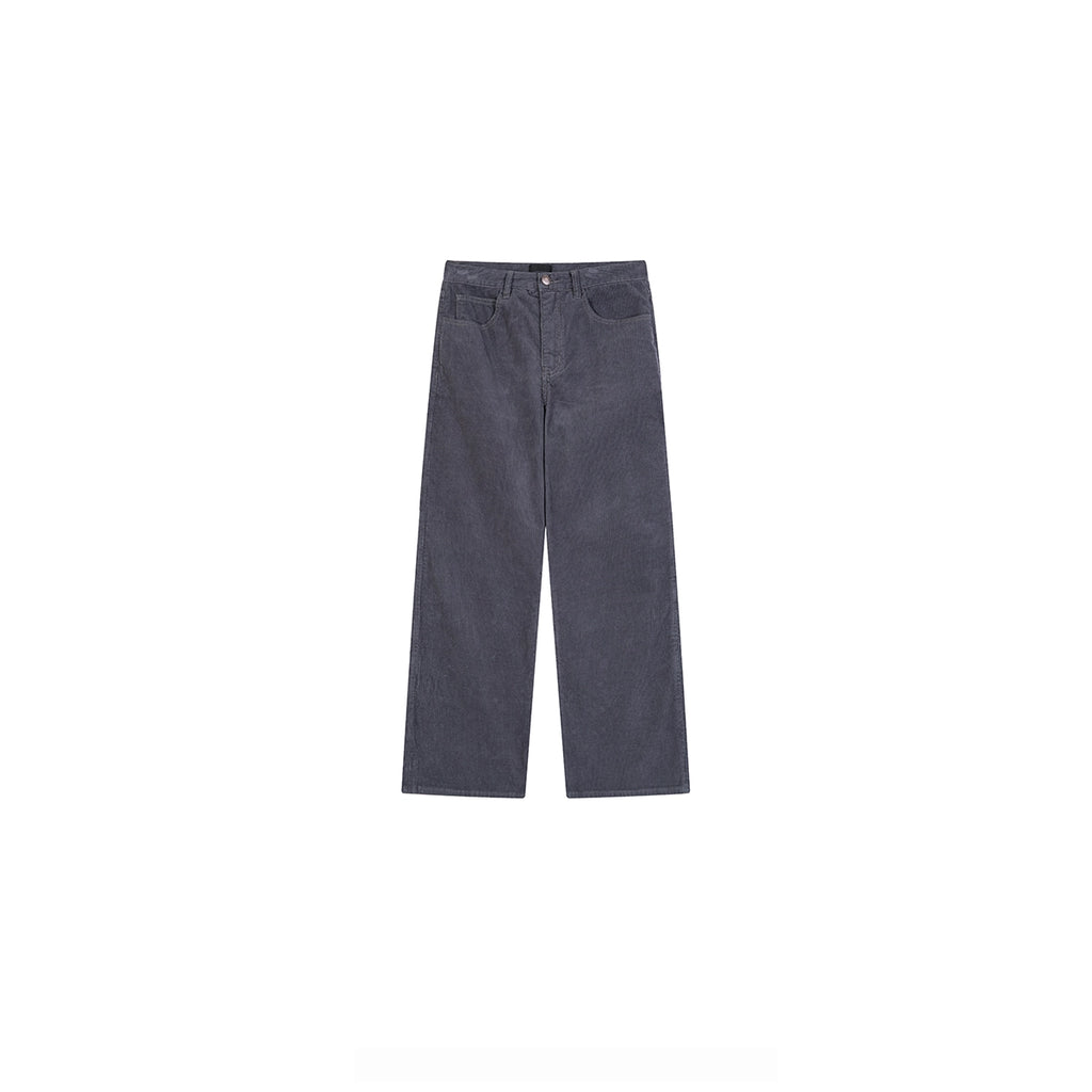 PLUS NO LOGO Corduroy Pants Loose Straight Pants