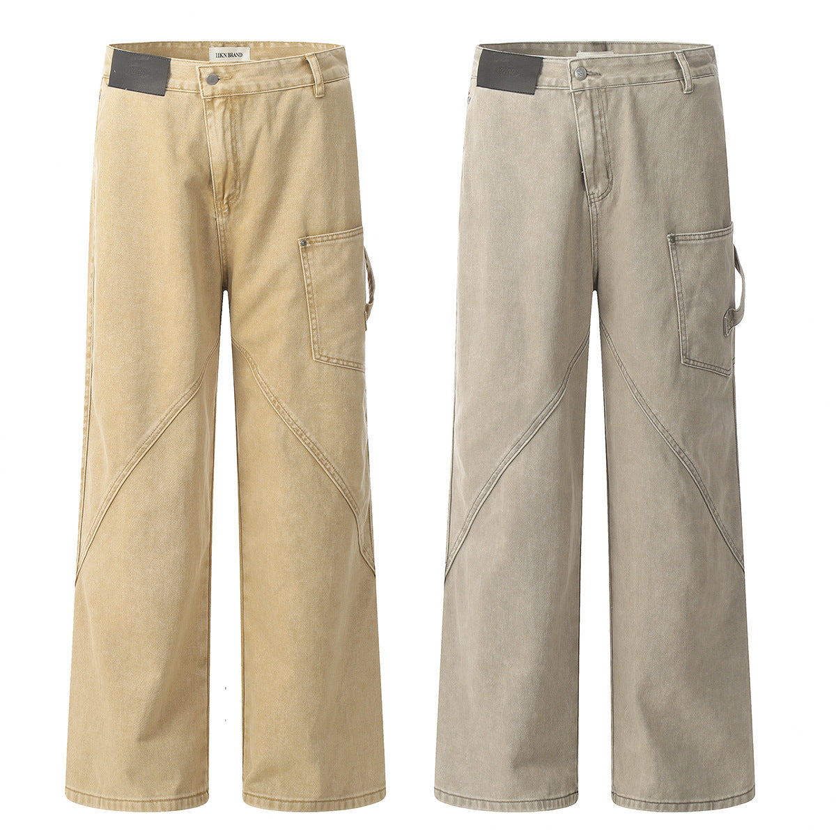 11KN deconstruction straight Pants