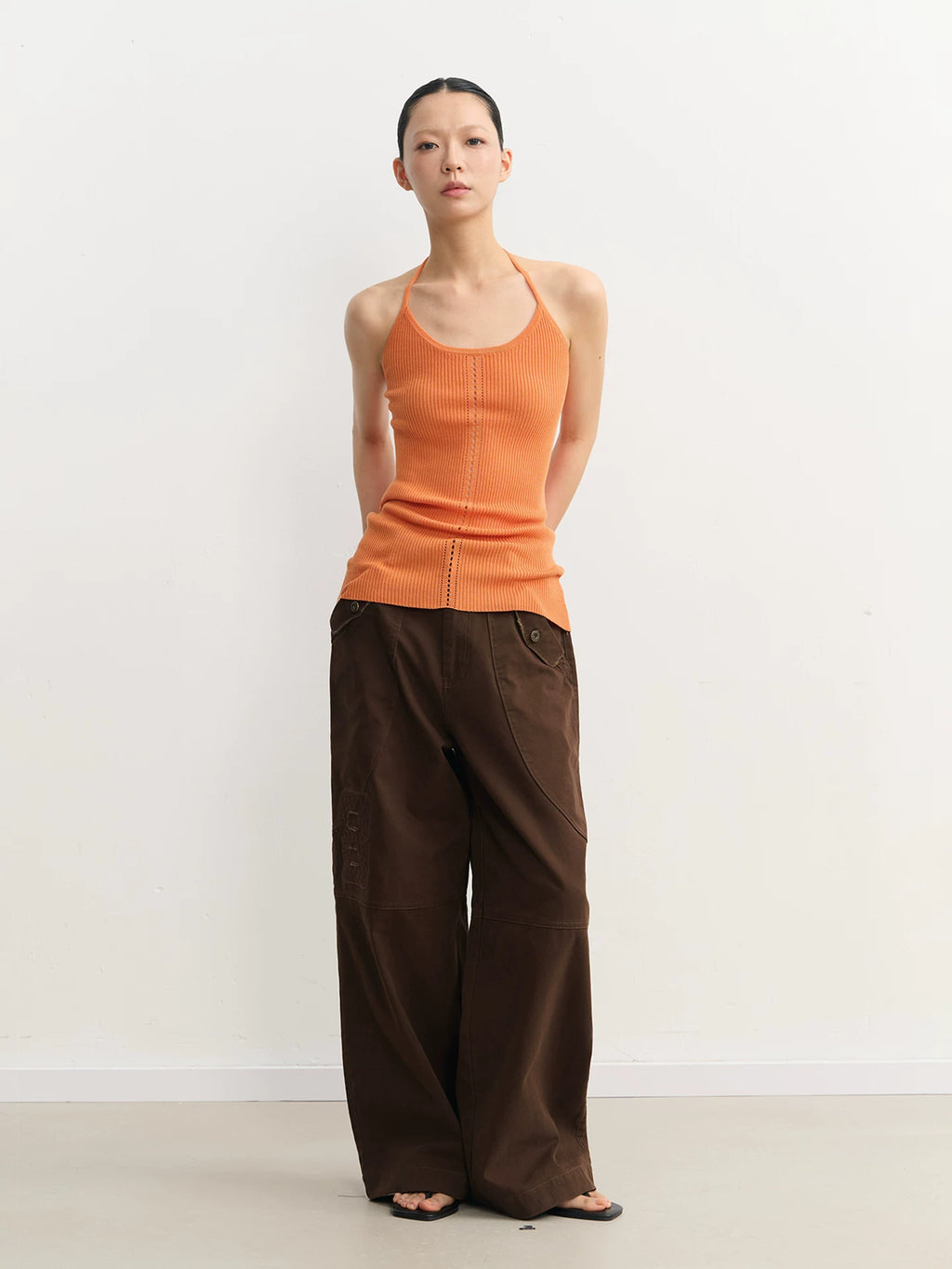 LINY LIBERTY Vintage Tooling Wide Leg Pants