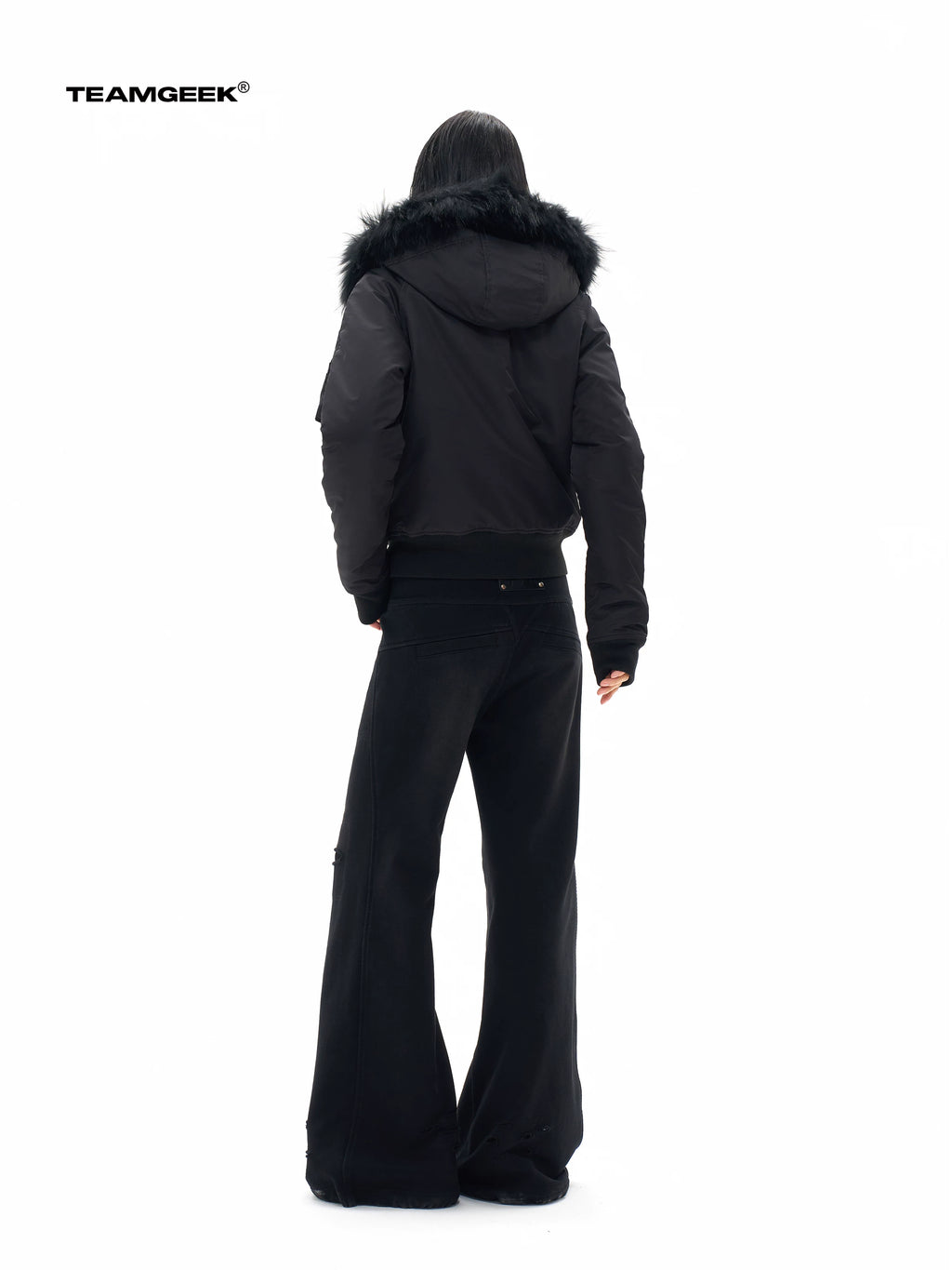 TEAMGEEK Mid-rise Loudspeaker Sports Casual Sweatpants