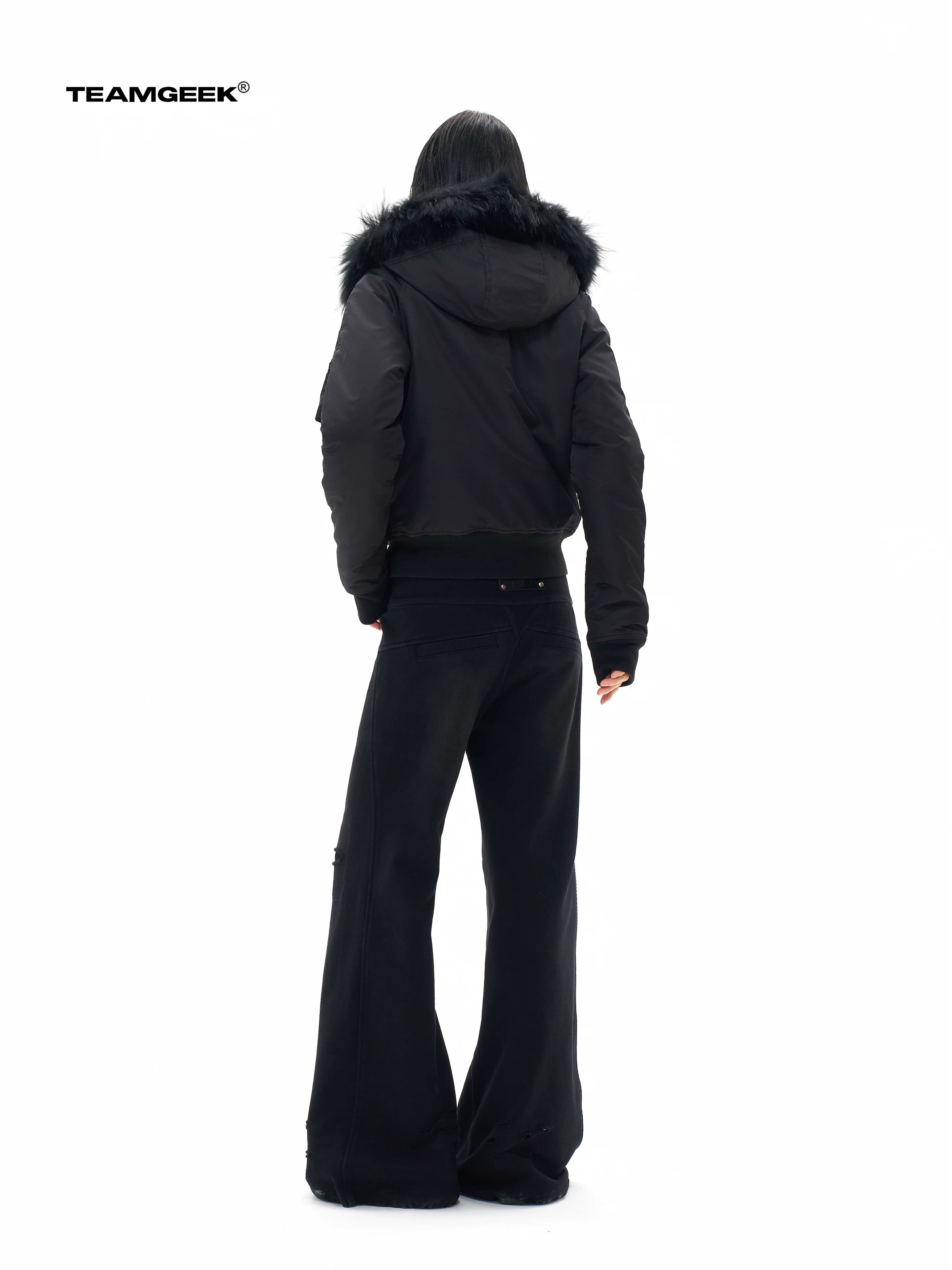 TEAMGEEK Mid-rise Loudspeaker Sports Casual Sweatpants