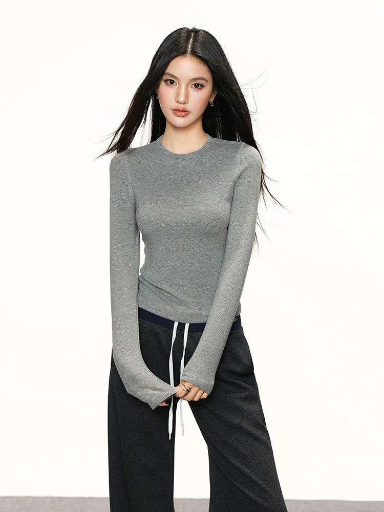 Cherry Melody Retro Primer Slim Slim Long Sleeves