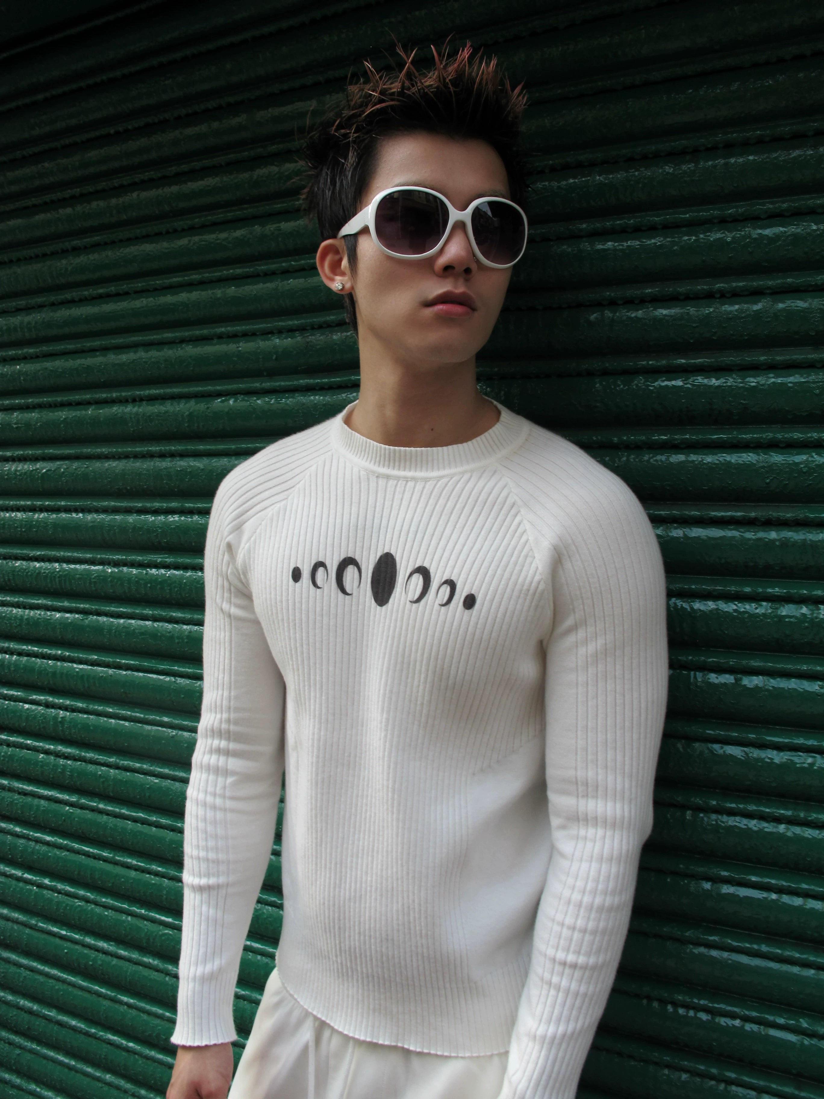 KARMANISTIC Vintage Sports Leisure Knitted Long Sleeves