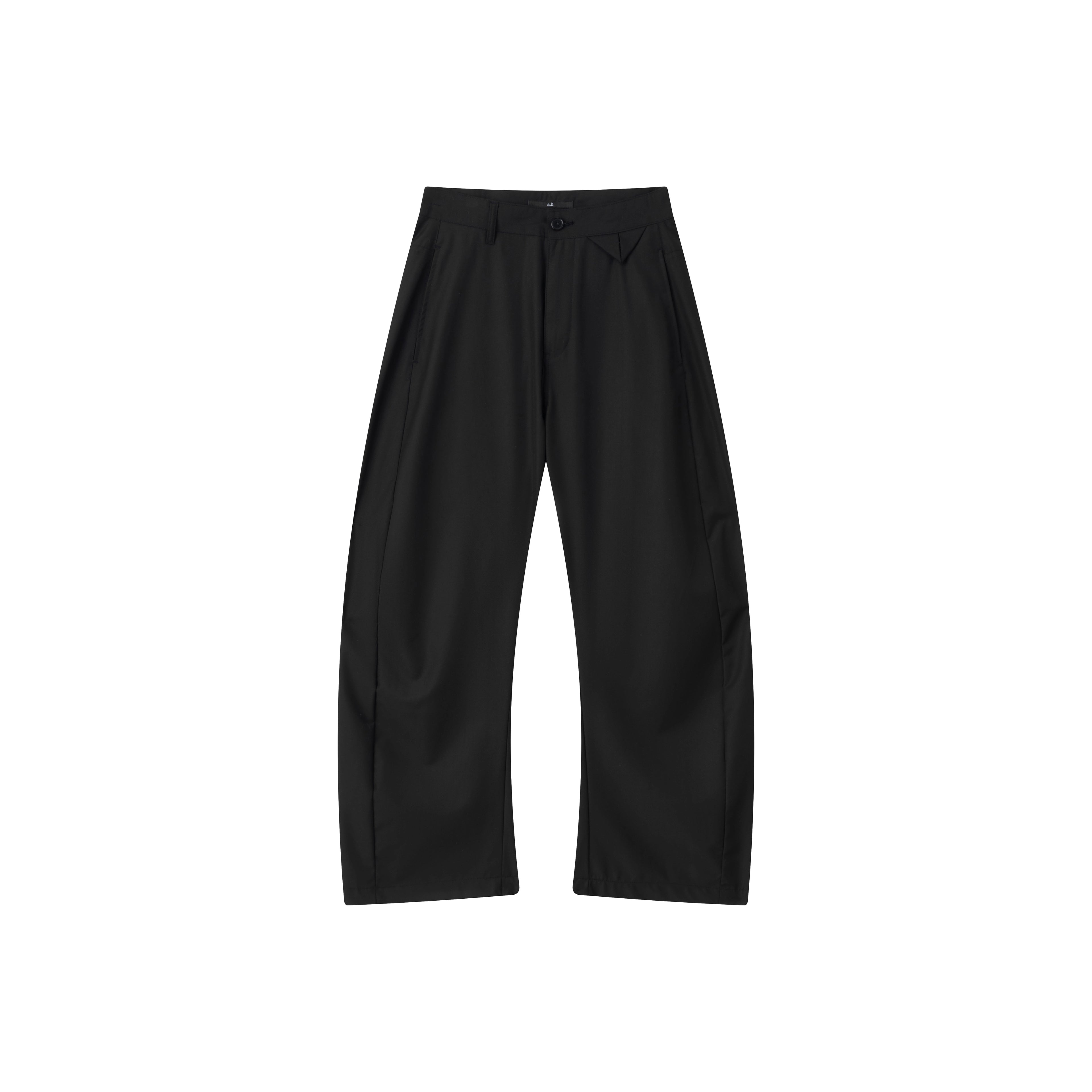 Anniehall Anti-Wrinkle Drape Scimitar Pants