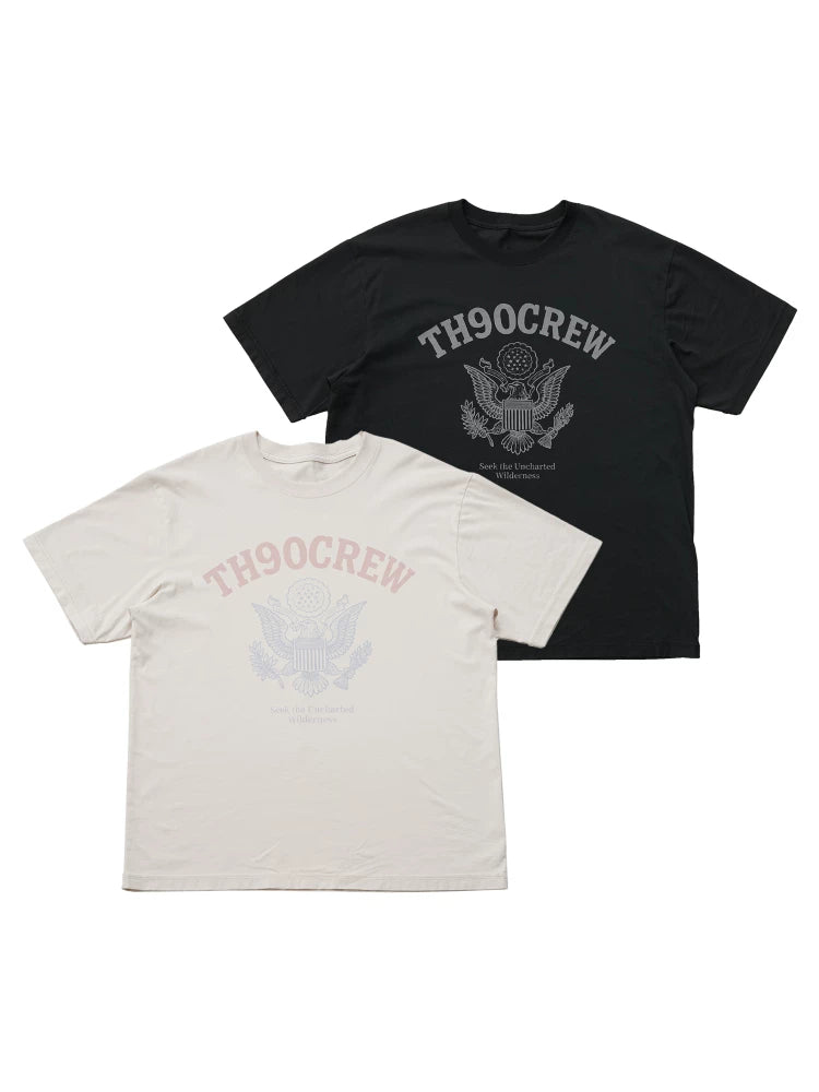 TH90 Retro Badge Slim Loose Tee