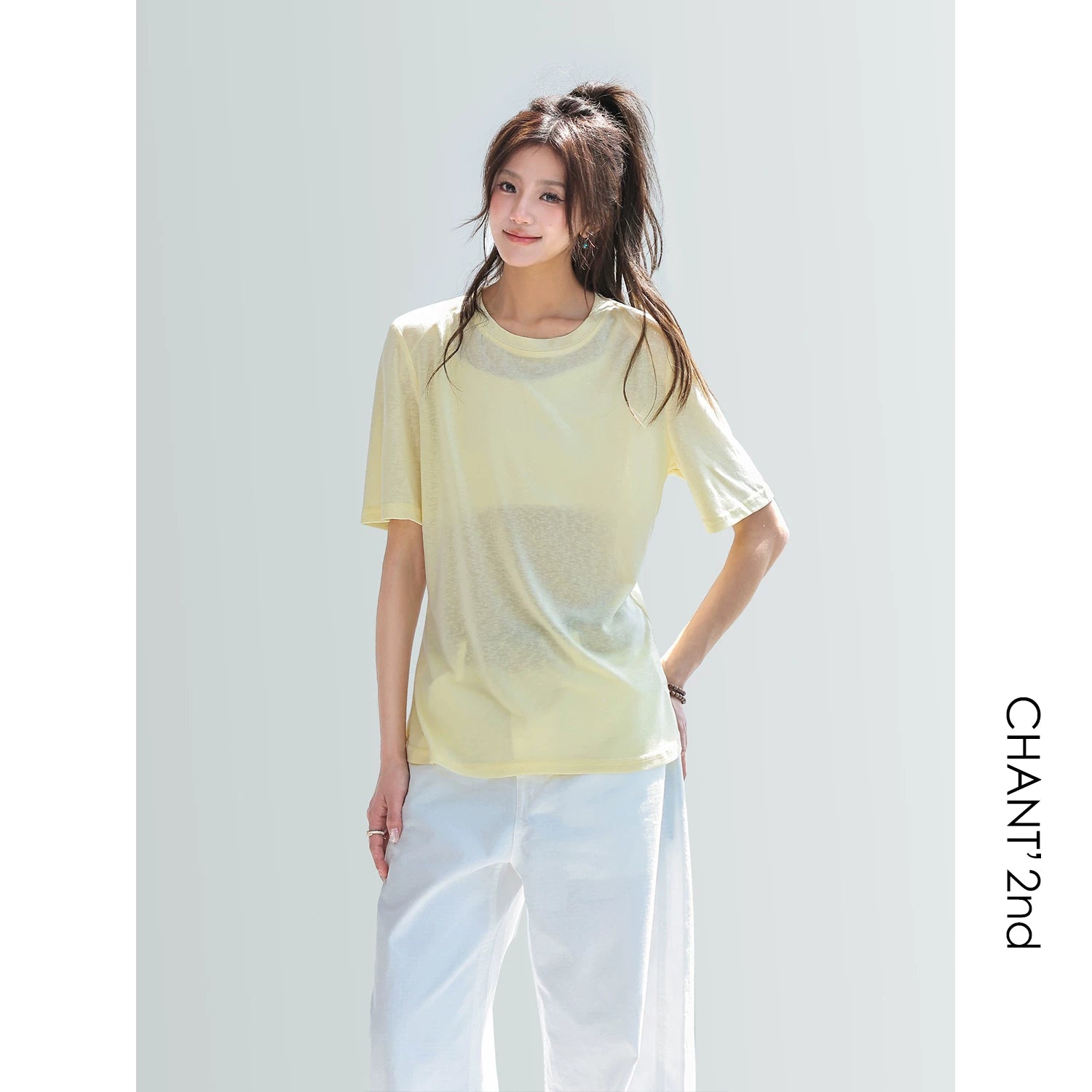 CHANT2nd Thin Breathable Casual Tee