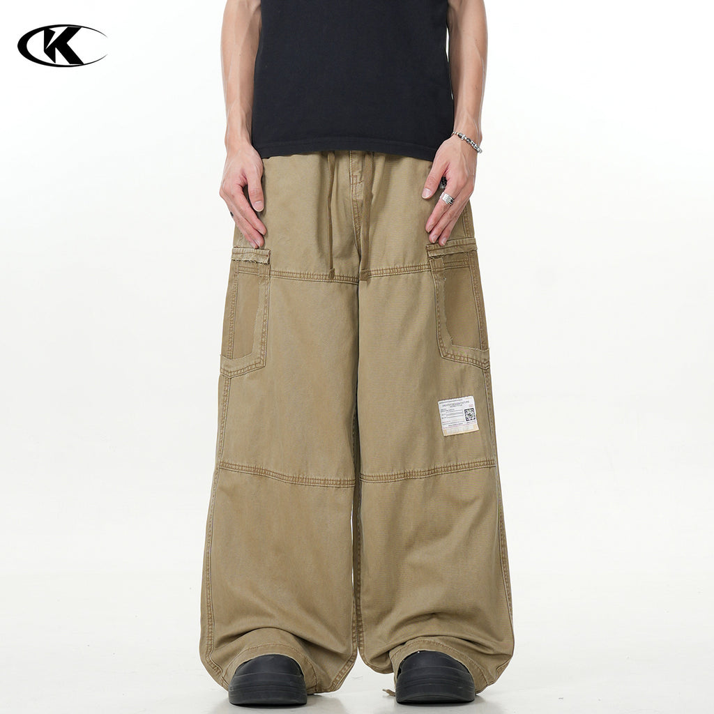 11KN Retro Straight Loose Overalls