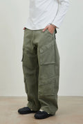 Blank Map Vintage Loose Tooling Trousers